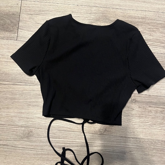 Future Collective cropped wrap top - Picture 5 of 5